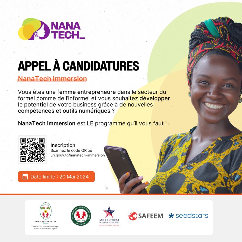 NanaTech Entrepreneures : Un Tremplin Gratuit pour Propulser Votre Business !